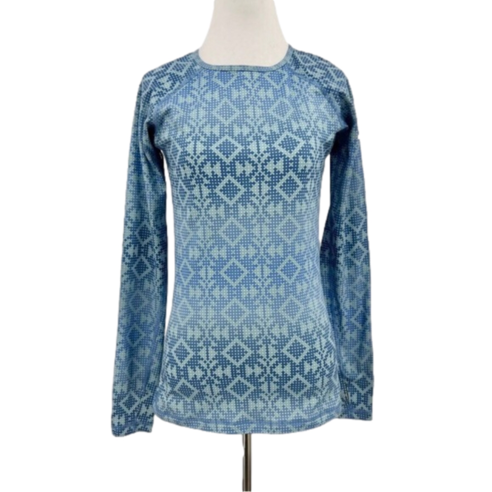 Nike Pro blue Hyperwarm sport top